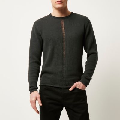 Grey Only & Sons knitted top